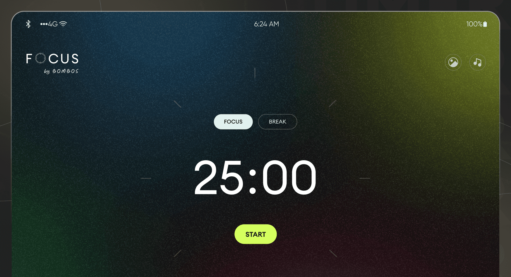 Personal Project: Pomodoro Timer in Figma